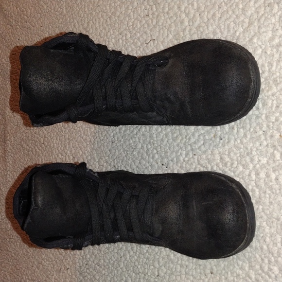 White Mt. Size 8 Women's Winter Ankle Boots Booties Black Gray Faux Fur Suede - Picture 3 of 7